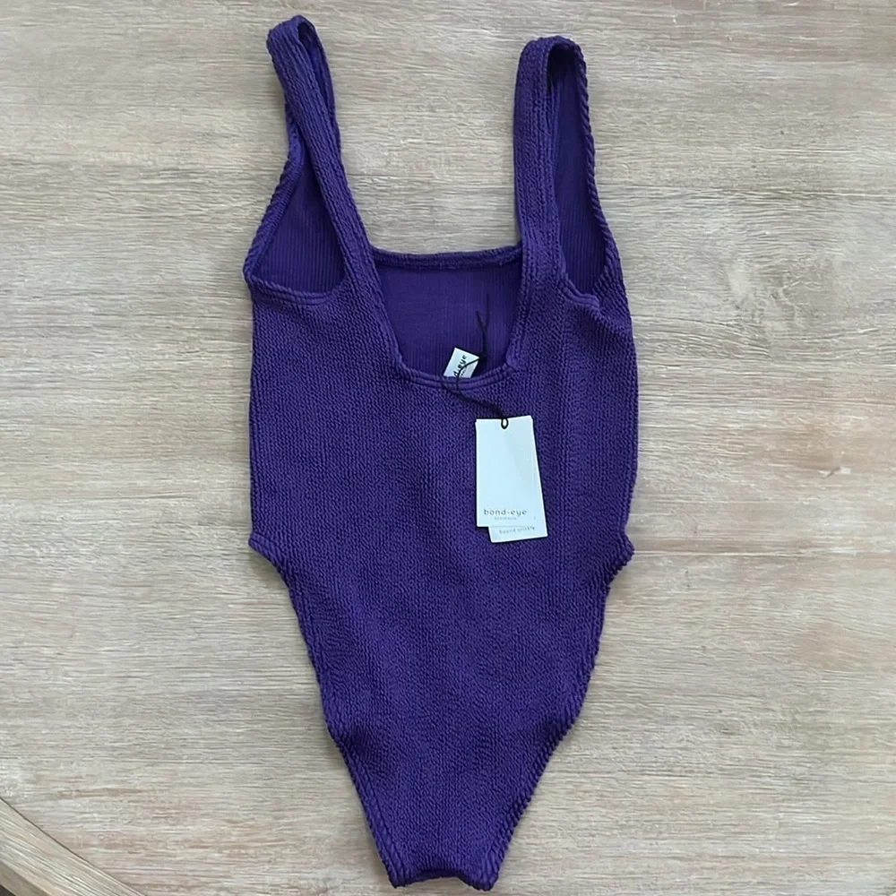 Bond-Eye Madison One Piece Swimsuit Dahlia Shimmer One Size - Picture 8 of 9